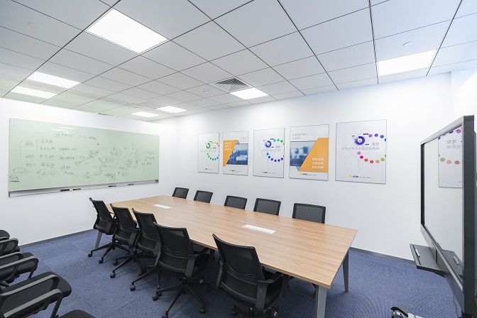 英脈物流公司培訓室